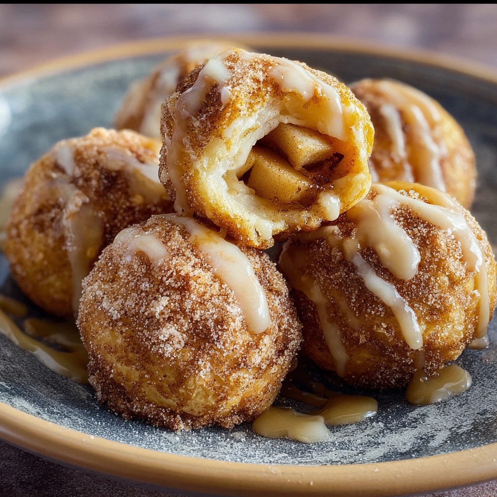 Air Fryer Apple Pie Bombs