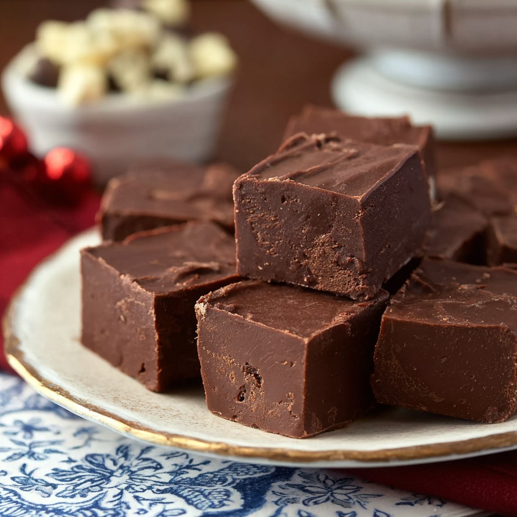 Aunt Teen's Creamy Chocolate Fudge