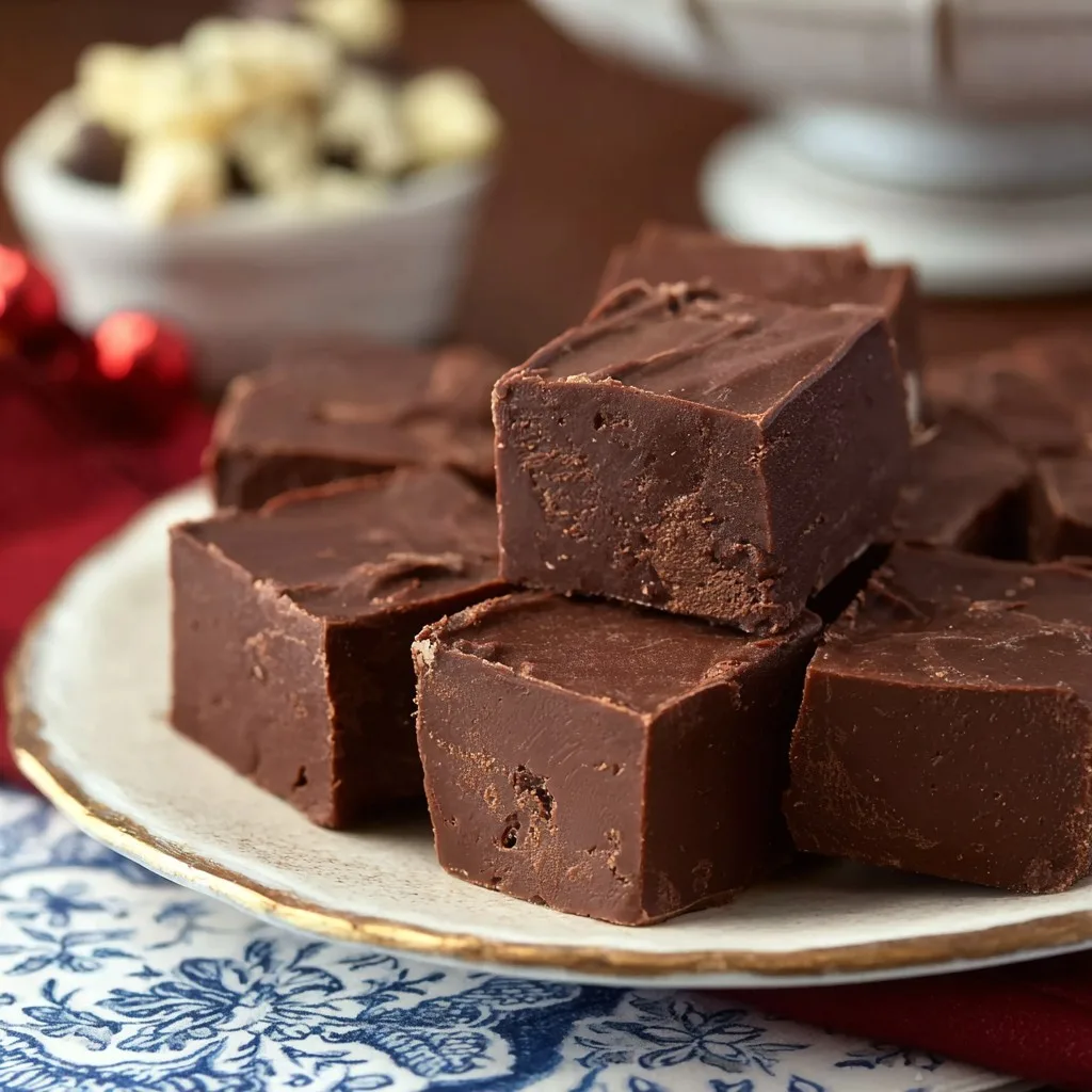 Aunt Teen's Creamy Chocolate Fudge