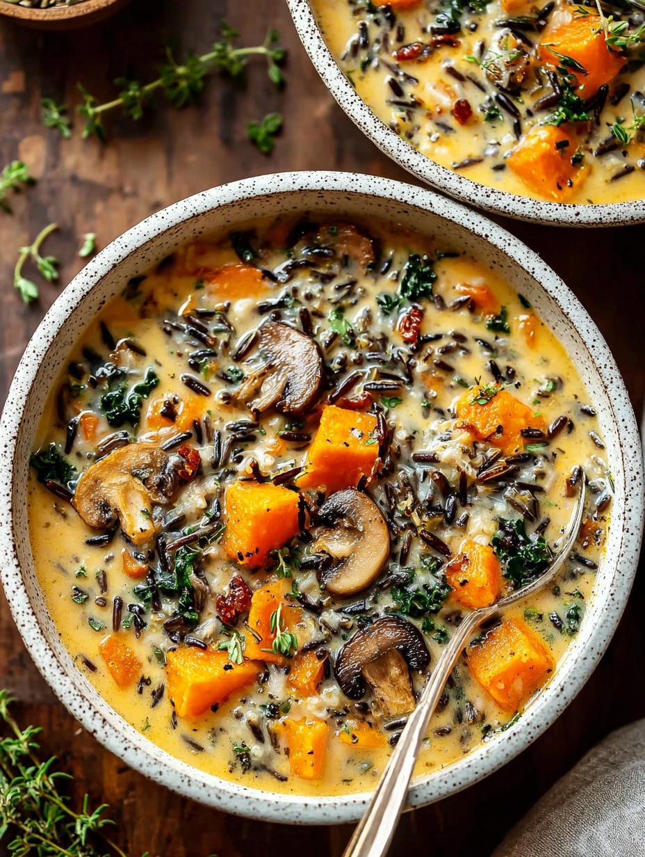 Autumn Wild Rice Soup