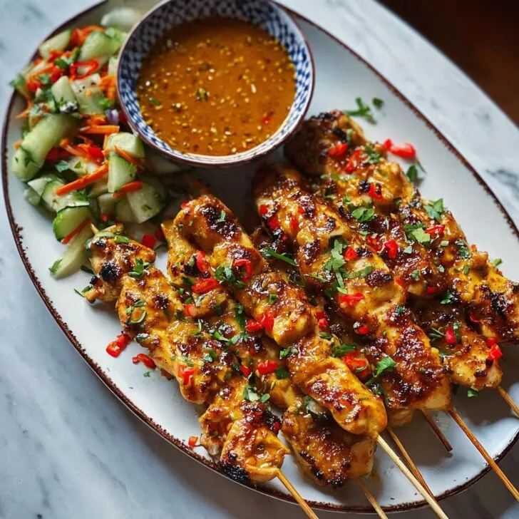 Bang Bang Chicken Skewers Recipe