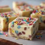 birthday cake fudge
