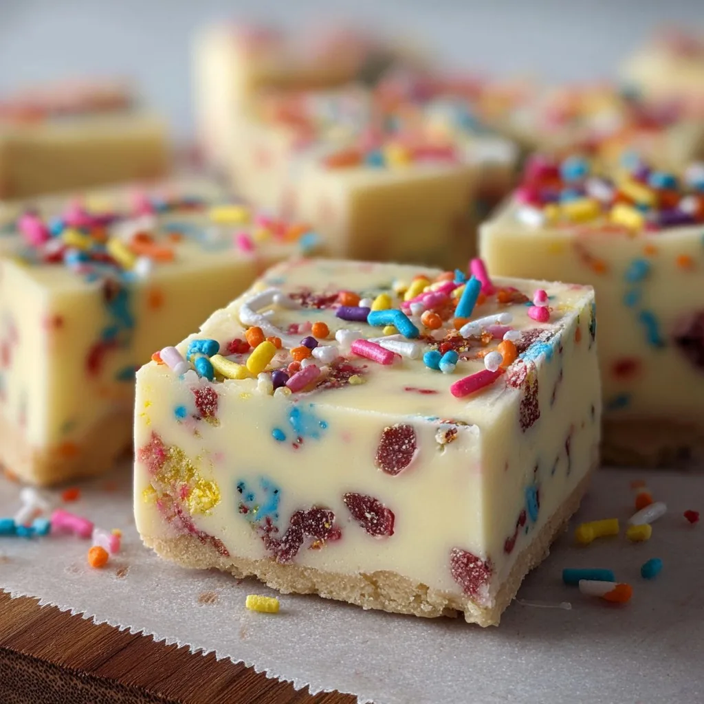 Birthday Cake Fudge