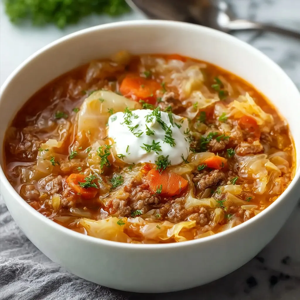 Cabbage Roll Soup