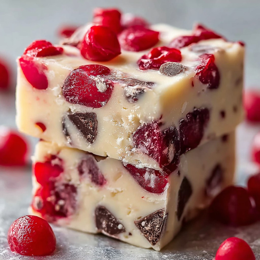 Cherry Garcia Fudge Recipe Cherry Garcia Fudge Recipe