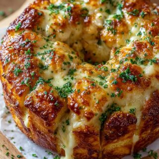chicken alfredo monkey bread