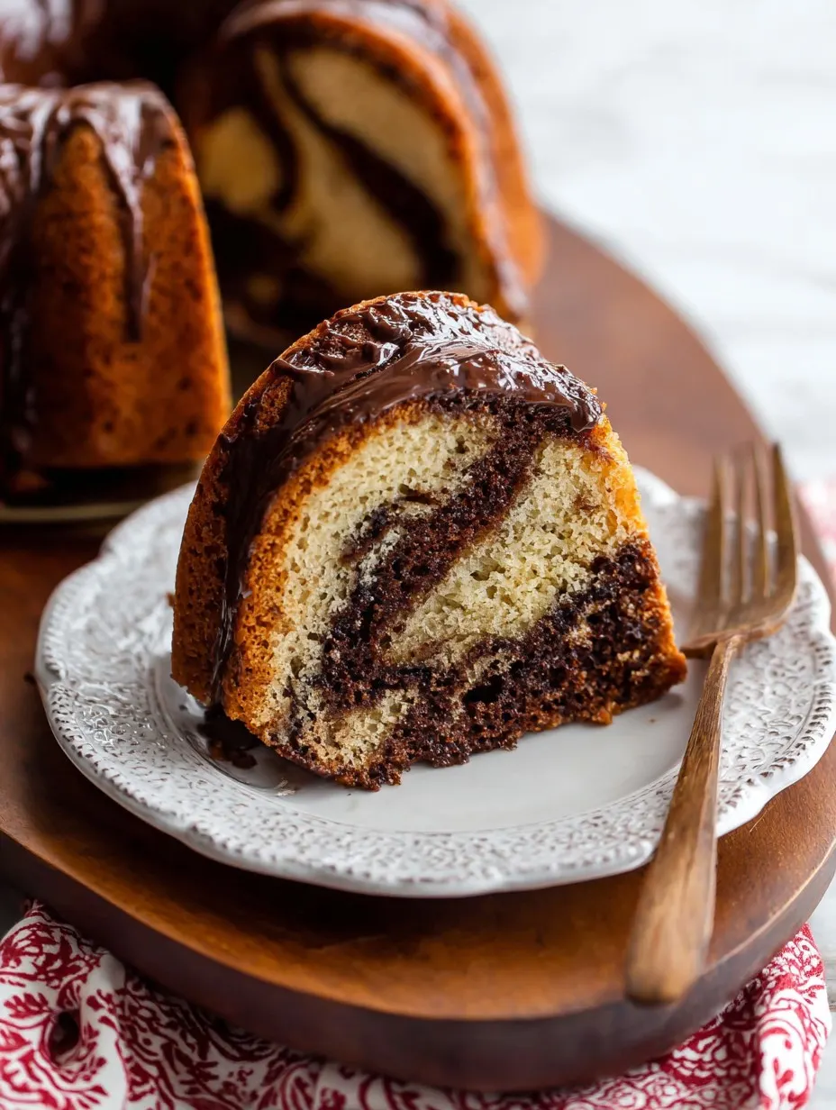 Chocolate Marble Banana Bundt Cake Recipe Chocolate Marble Banana Bundt Cake Recipe