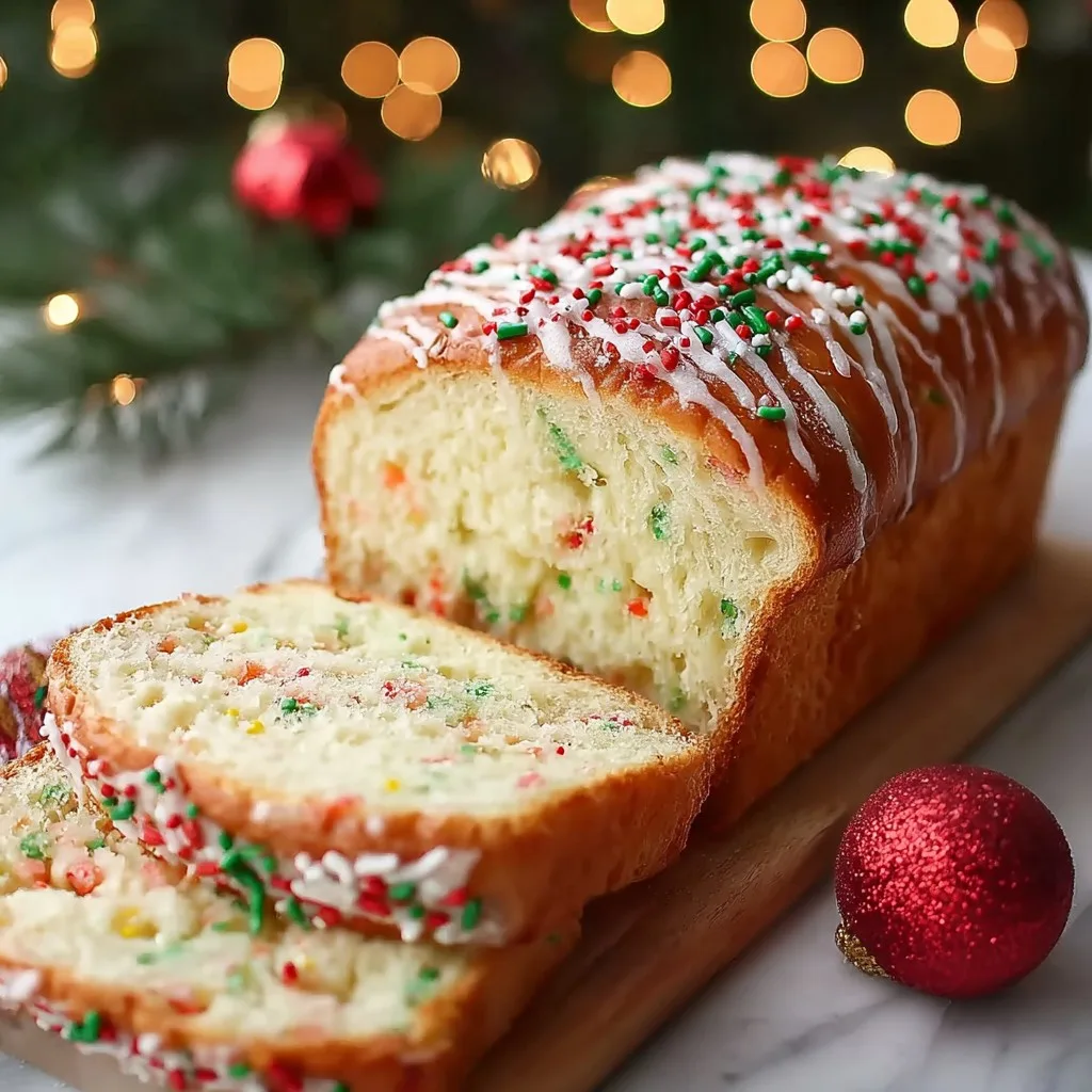 Christmas Sprinkle Buttermilk Bread Christmas Sprinkle Buttermilk Bread