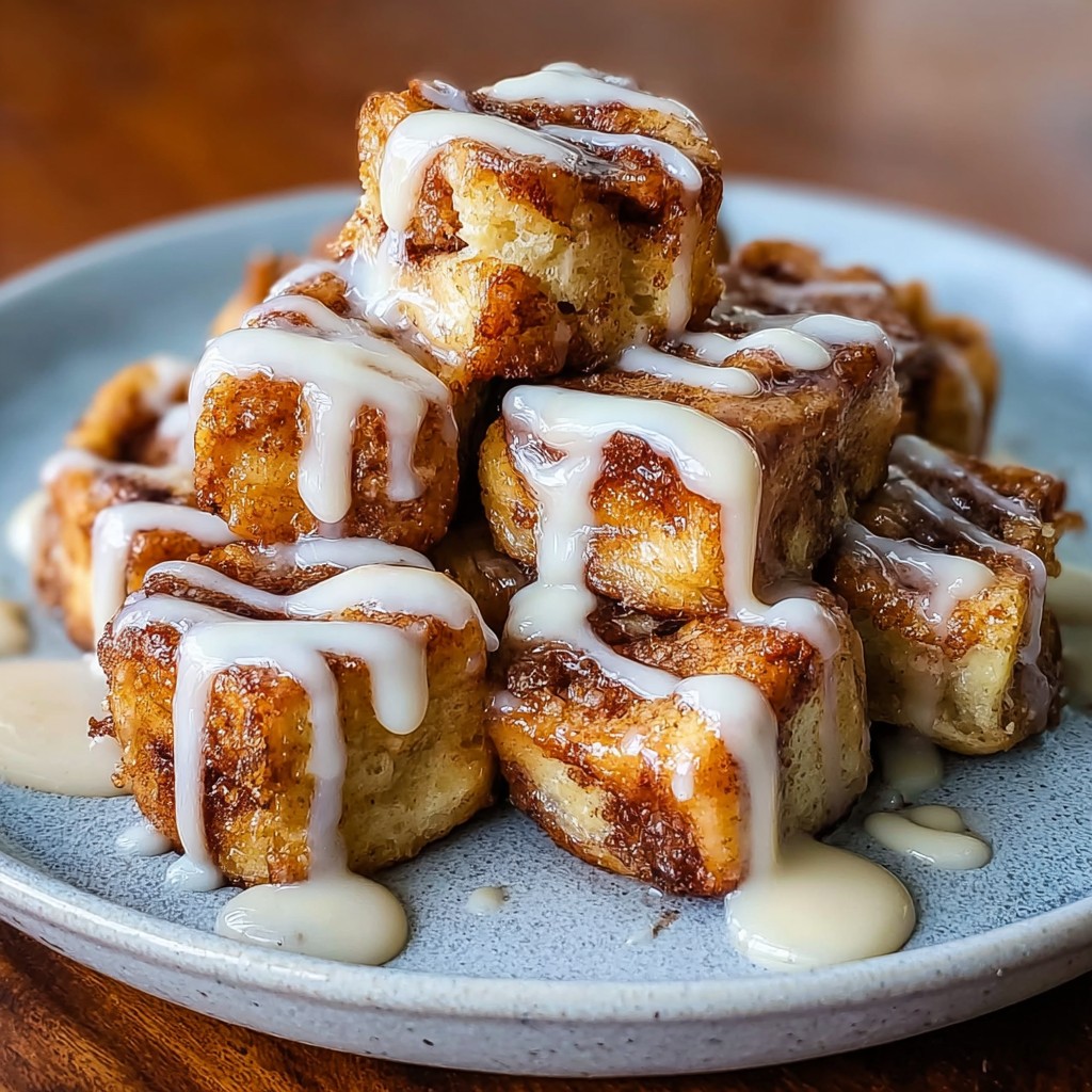 Cinnamon Roll French Toast Bites Recipe Cinnamon Roll French Toast Bites Recipe