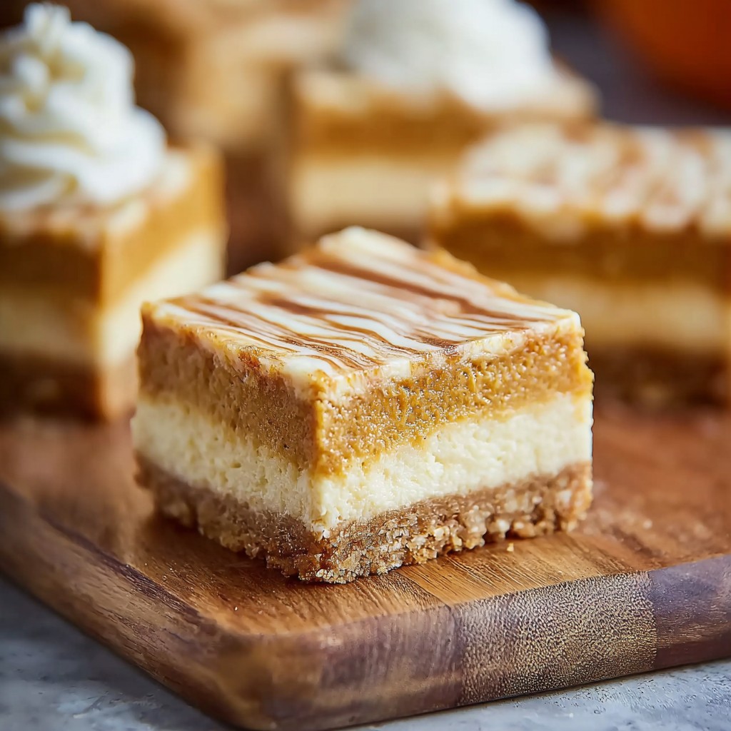Classic Pumpkin Cheesecake Bars Classic Pumpkin Cheesecake Bars
