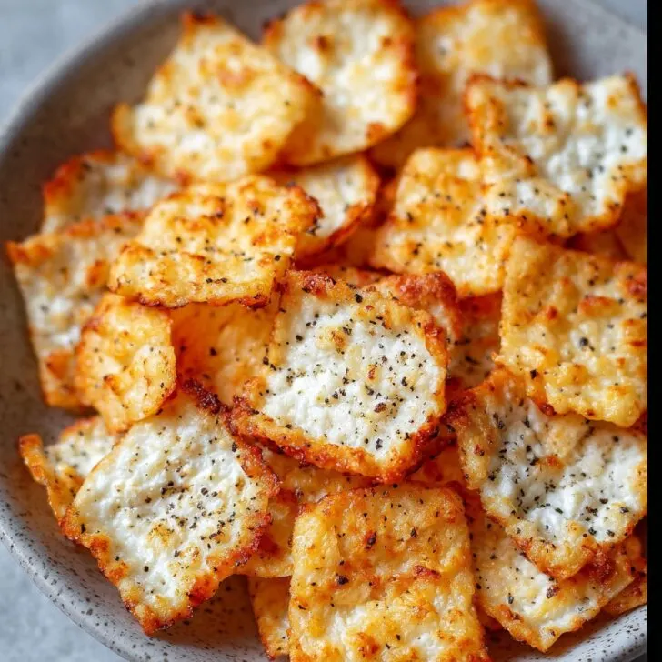 Cottage Cheese Chips  Recipe