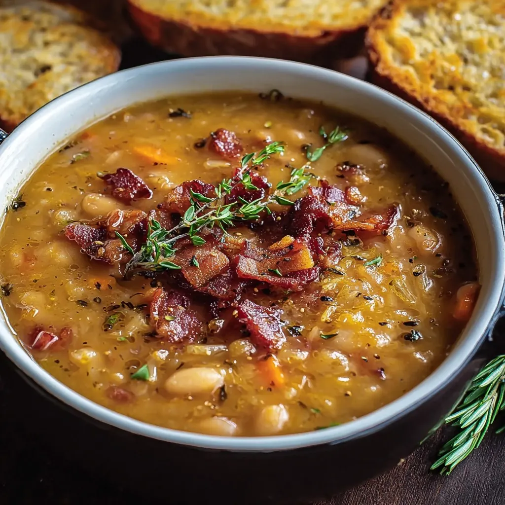 Cozy Bean with Bacon Soup Cozy Bean with Bacon Soup