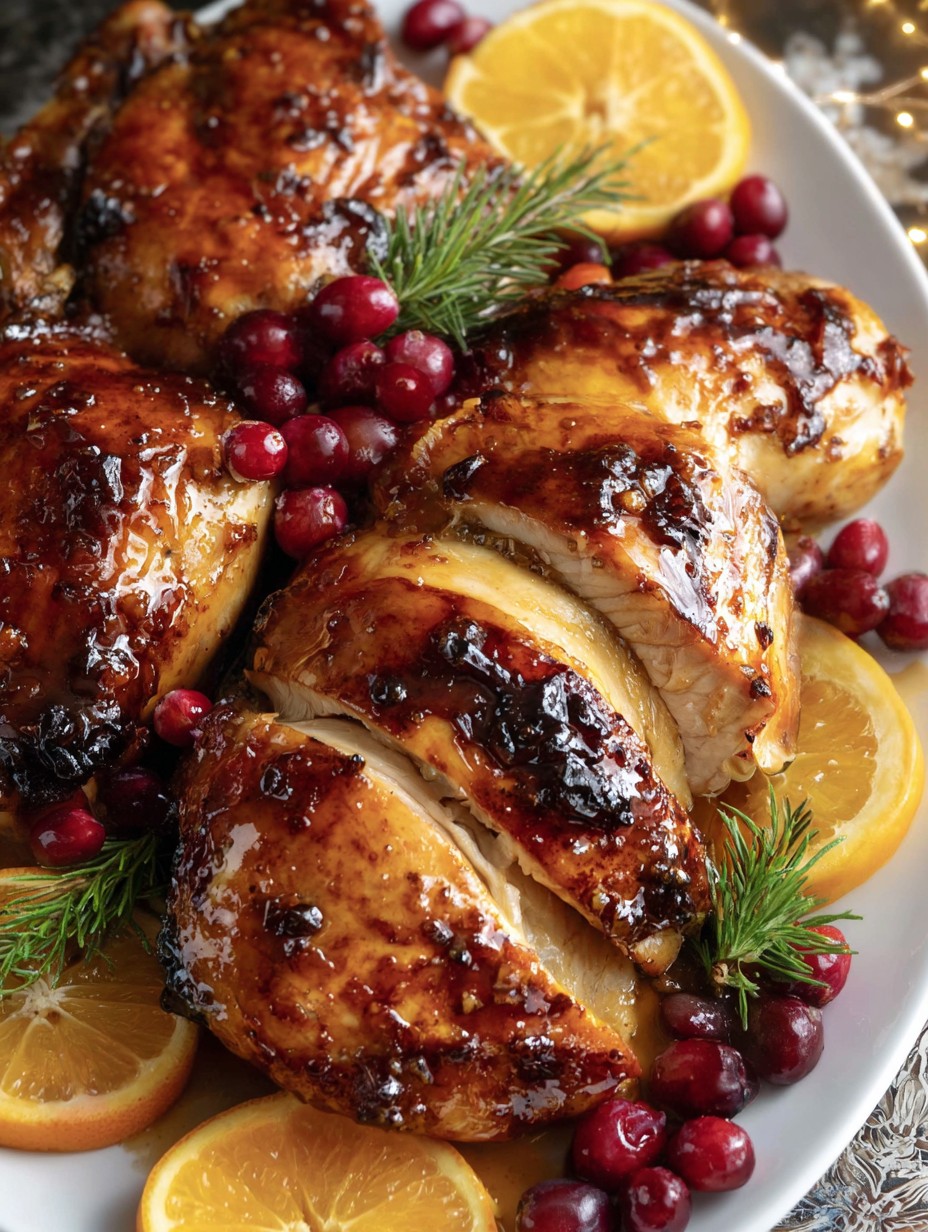 Cranberry Orange Glazed Turkey Cranberry Orange Glazed Turkey