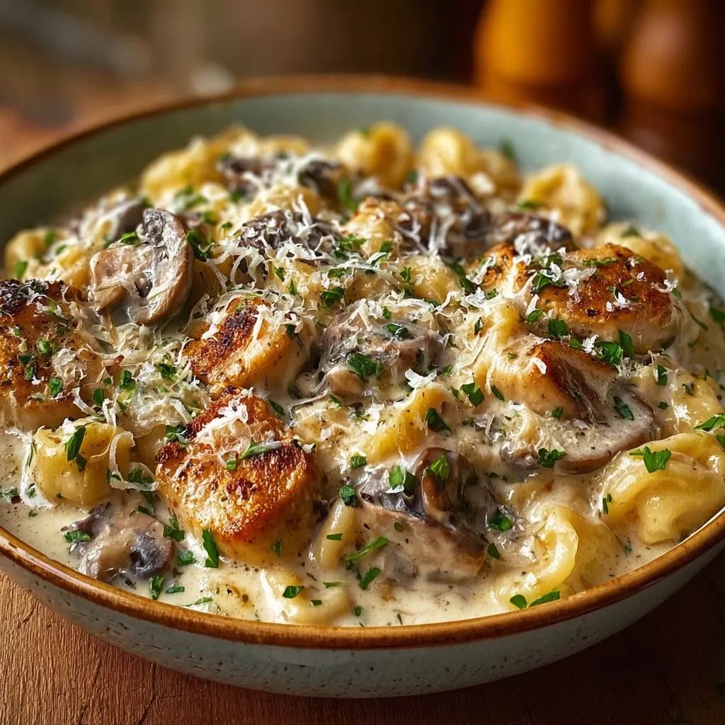 Creamy Baked Chicken Stroganoff Creamy Baked Chicken Stroganoff