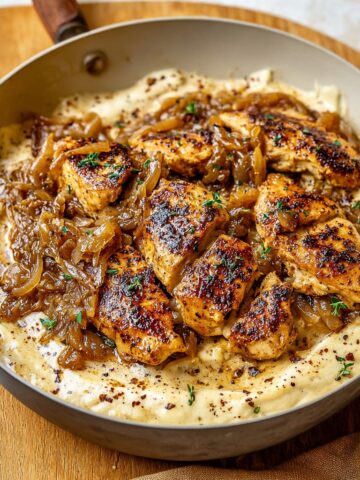 Creamy Caramelized Onion Chicken