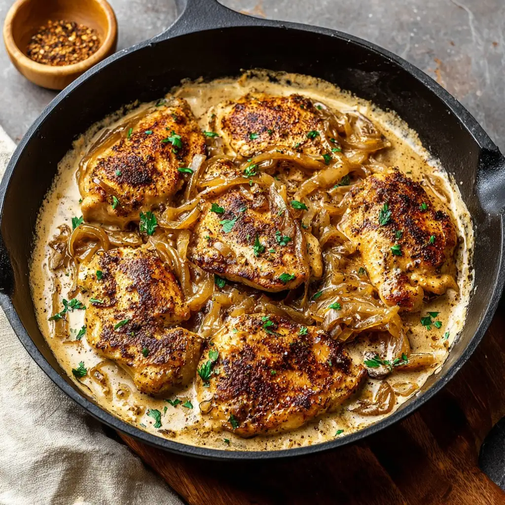 Creamy Caramelized Onion Chicken Creamy Caramelized Onion Chicken