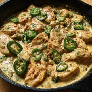 creamy jalapeo chicken skillet