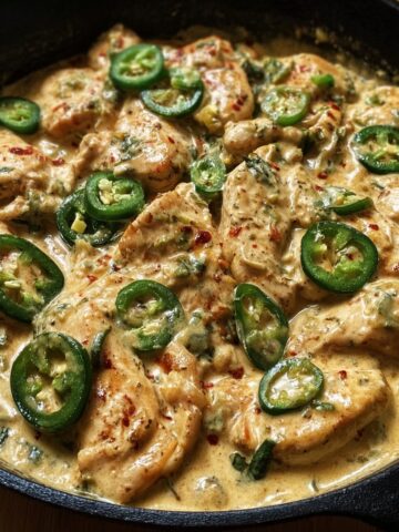 Creamy Jalapeño Chicken Skillet