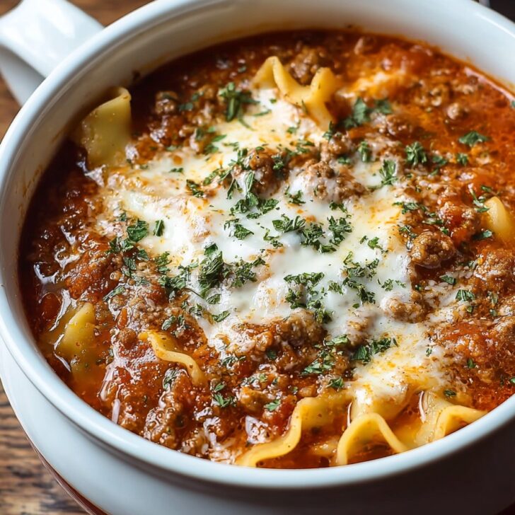 Crockpot Lasagna Soup