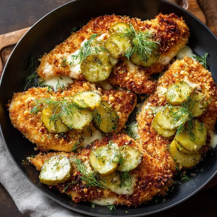 Dill Pickle Parmesan Chicken Recipe