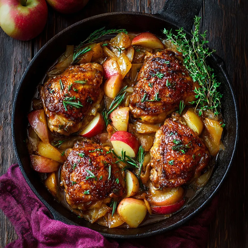 Easy Apple Maple Chicken For Cozy Weeknight Dinners