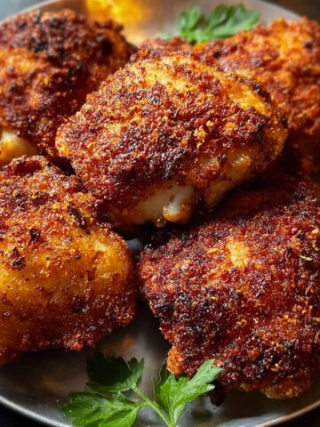 Easy Extra Crispy Irish Oven-Fried Chicken Thighs Recipe