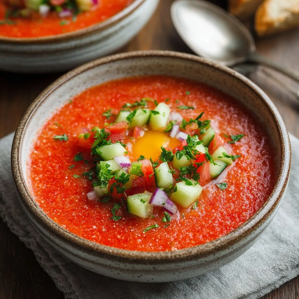 Easy Traditional Gazpacho Recipe Easy Traditional Gazpacho Recipe