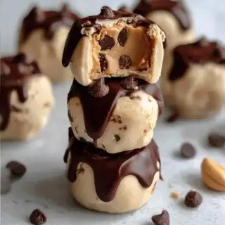 frozen greek yogurt peanut butter bites