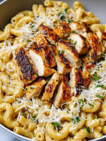 Garlic Parmesan Chicken Pasta | Creamy Italian-Inspired Comfort Food