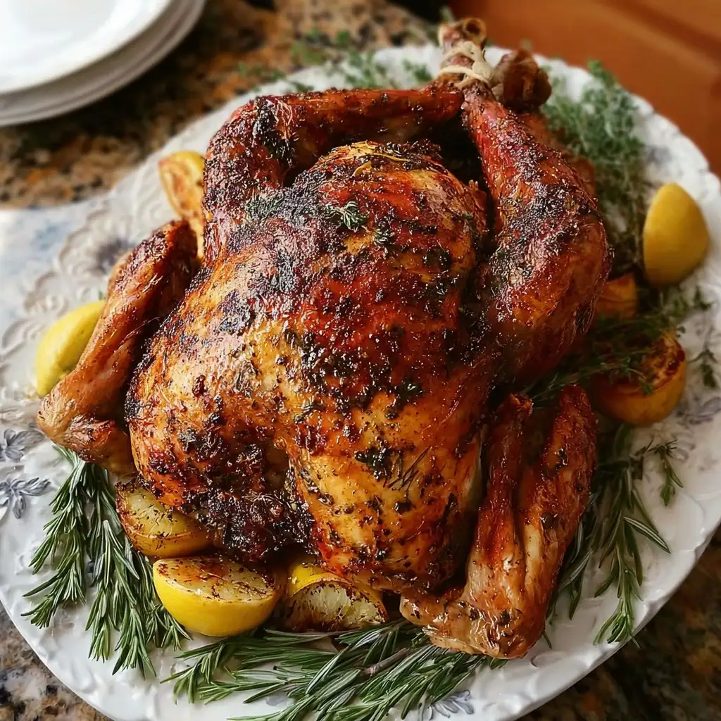 Garlic Thanksgiving Turkey