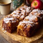 glazed honeycrisp apple fritter cake recipe