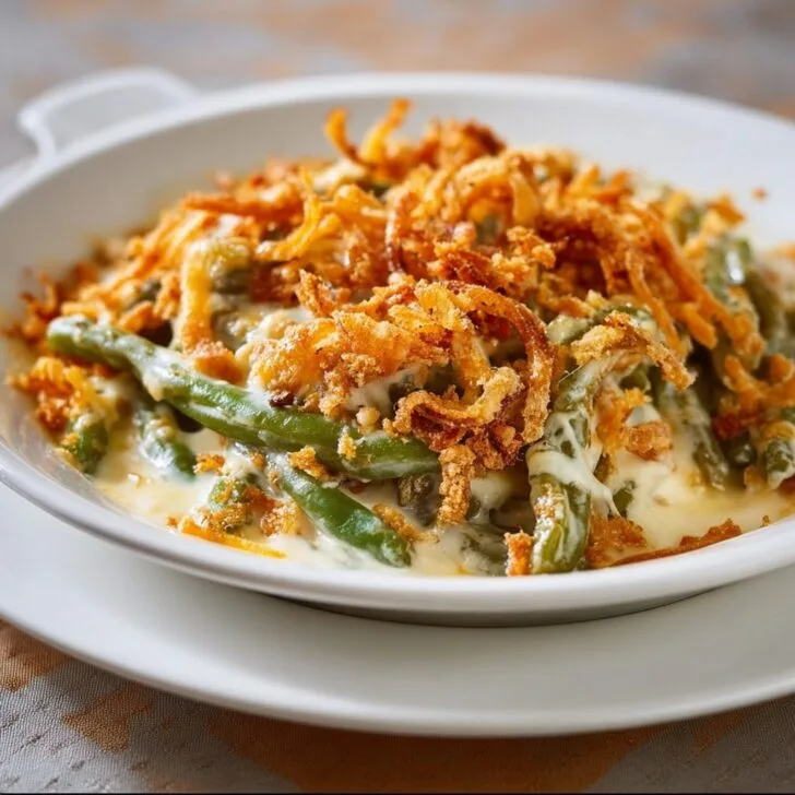 Green Bean Alfredo Casserole