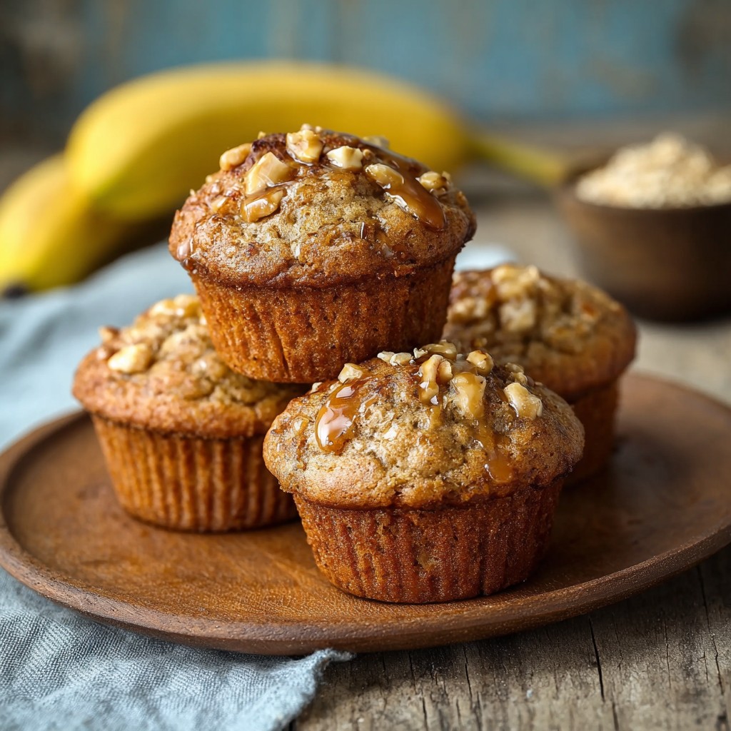 Healthy Banana Muffins Recipe