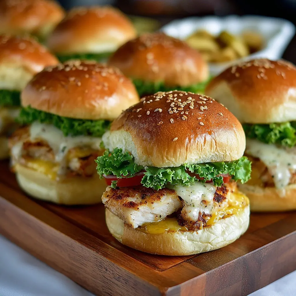 Honey Mustard Chicken Sliders Honey Mustard Chicken Sliders