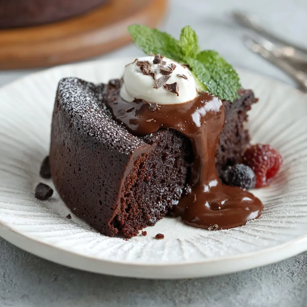 Keto Chocolate Ricotta Cake