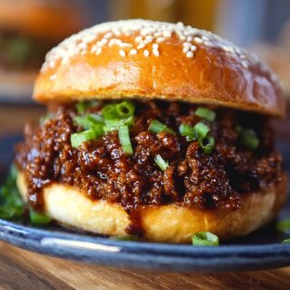 korean beef sloppy joes recipe