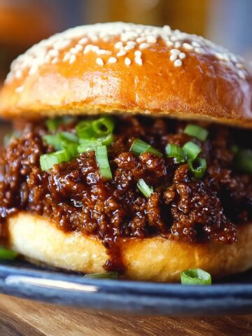 Korean Beef Sloppy Joes Recipe