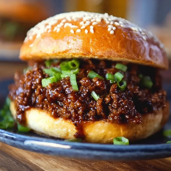 Korean Beef Sloppy Joes Recipe