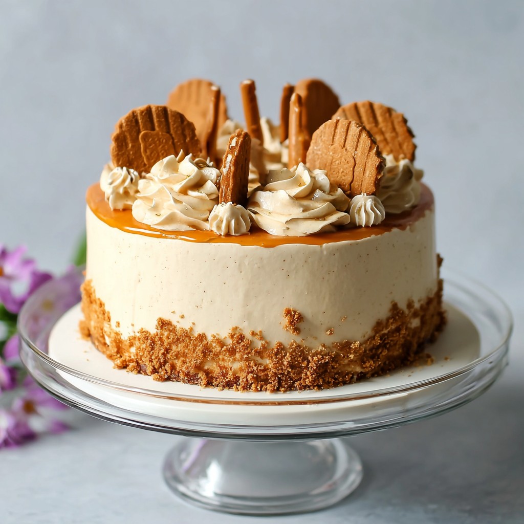 Lotus Biscoff Cake