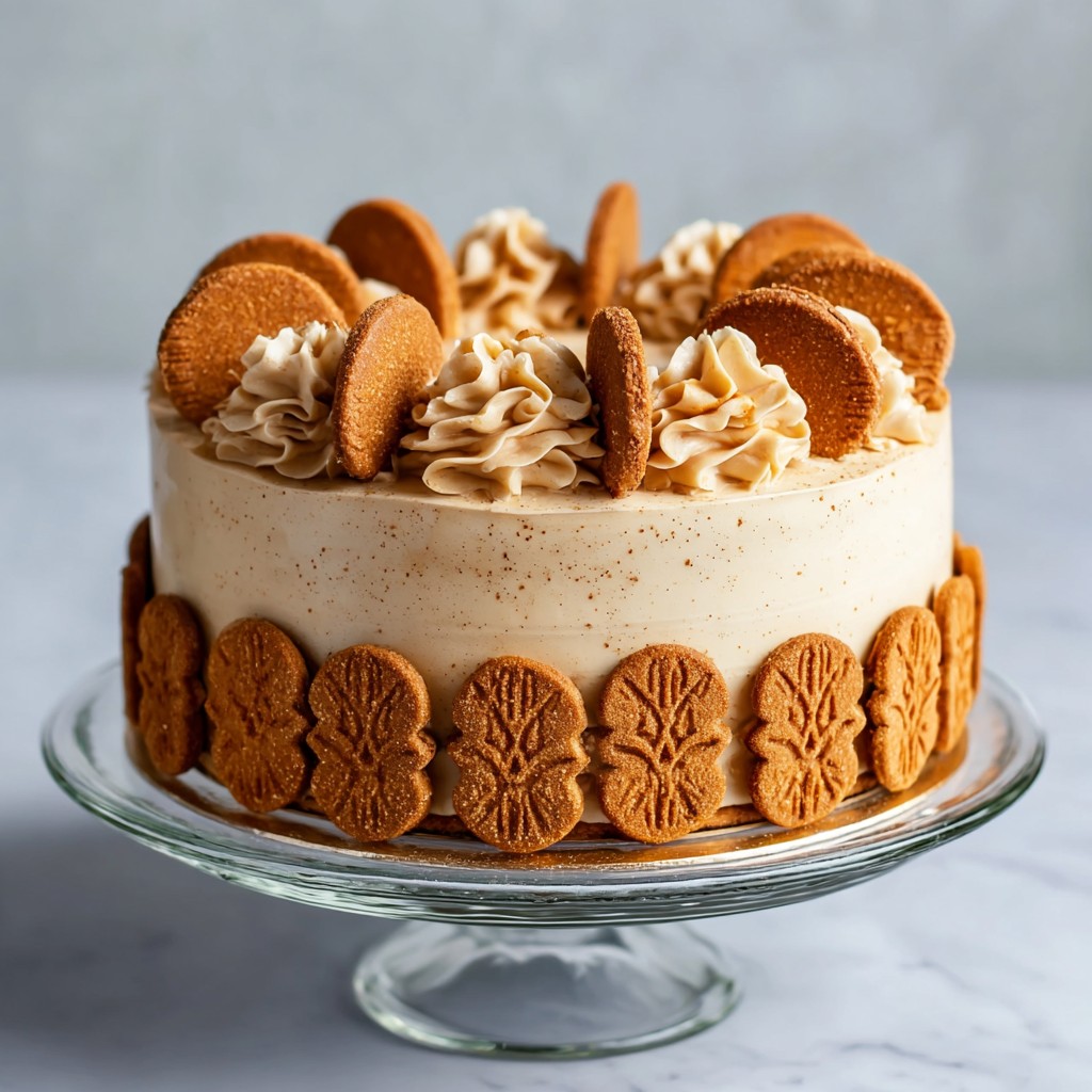 Lotus Biscoff Cake