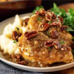 maple bourbon pecan chicken