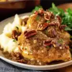 maple bourbon pecan chicken