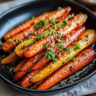 maple dijon roasted carrots