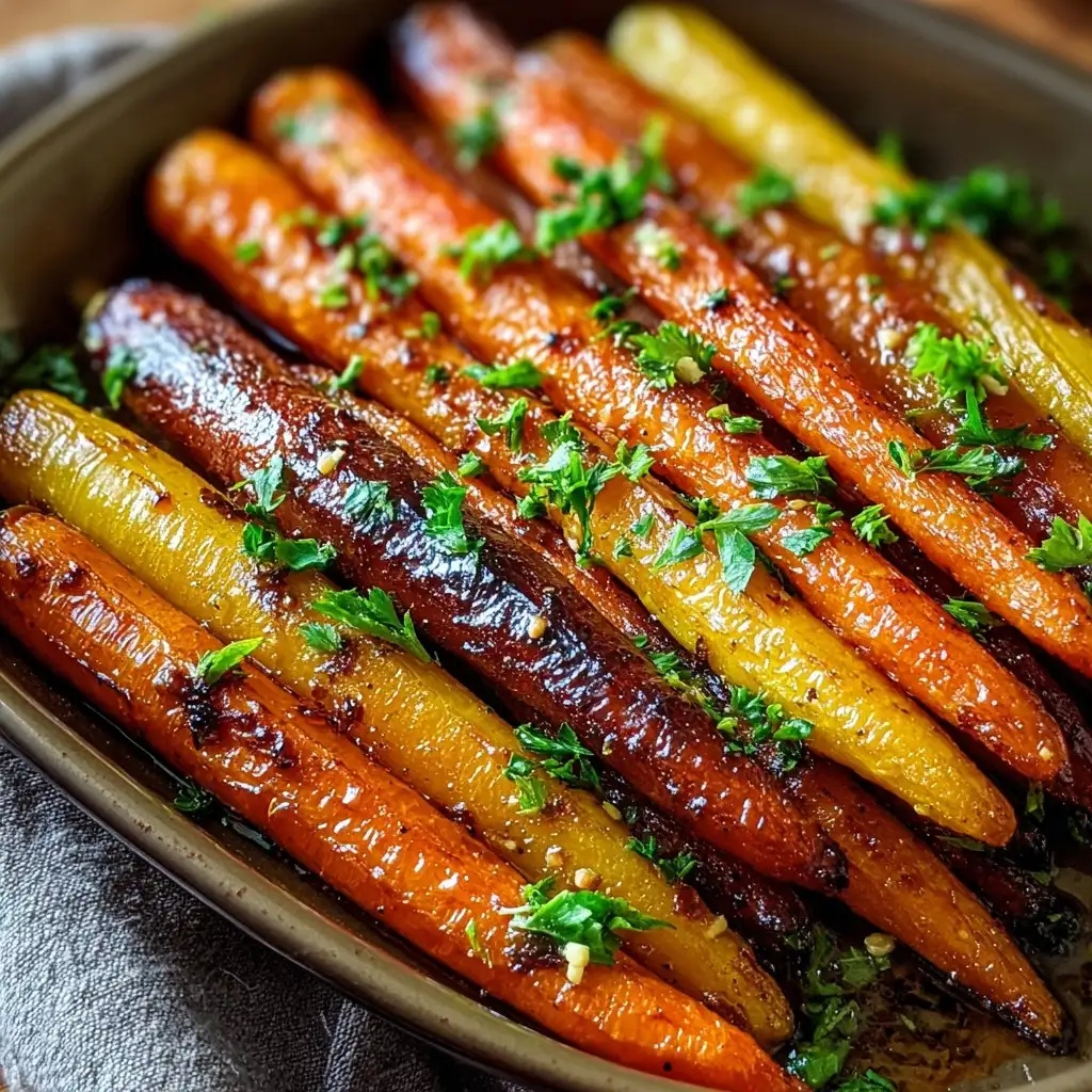Maple Dijon Roasted Carrots Maple Dijon Roasted Carrots