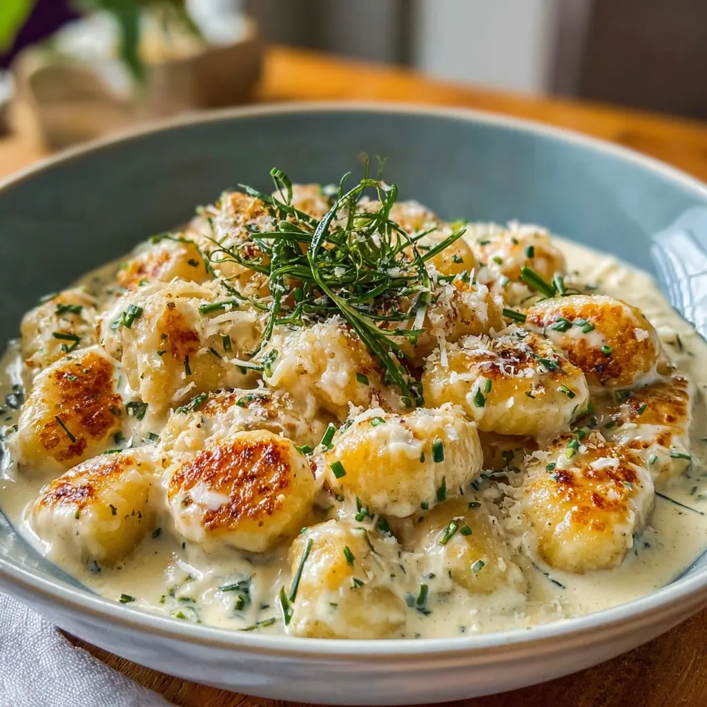 Millionaire Gnocchi with Creamy Sauce Millionaire Gnocchi with Creamy Sauce
