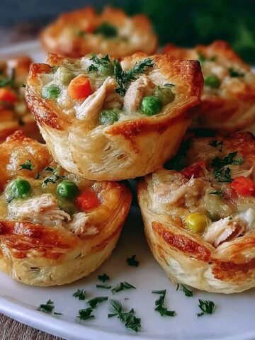 Mini Chicken Pot Pie Muffins Recipe