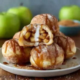 mouthwatering caramel apple pie bombs