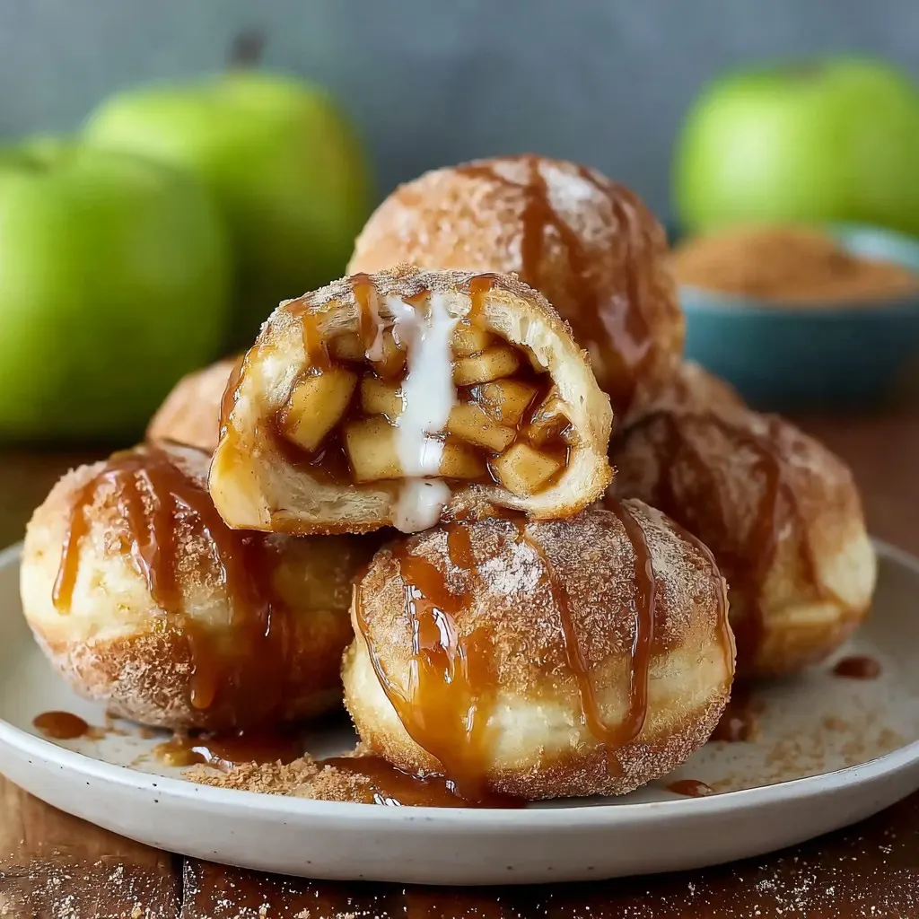 Mouthwatering Caramel Apple Pie Bombs