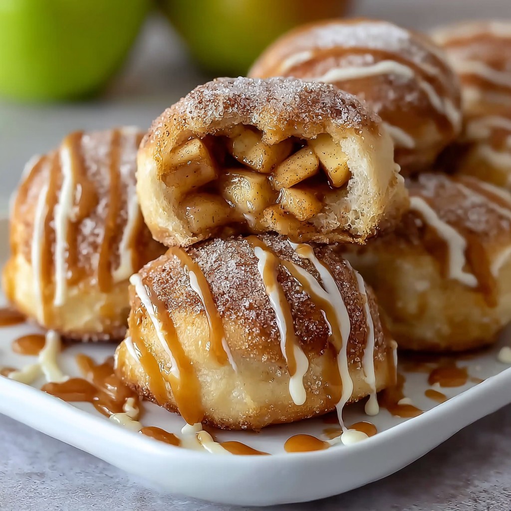 Mouthwatering Caramel Apple Pie Bombs Mouthwatering Caramel Apple Pie Bombs