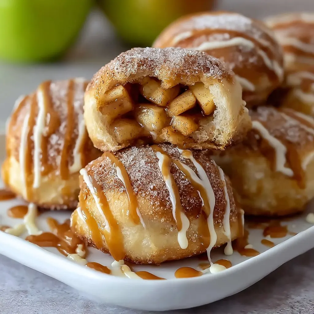 Mouthwatering Caramel Apple Pie Bombs